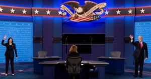 Mike Pence y Kamala Harris