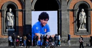 Maradona y despedida