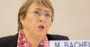Bachelet DDHH y medios