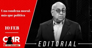 Una condena moral, más que política