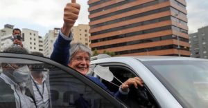 Andrés Arauz y Guillermo Lasso