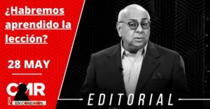 ¿Habremos aprendido la lección?