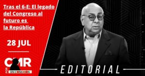 Tras el 6-E: El legado del Congreso al futuro es la República