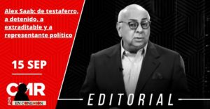 Alex Saab: de testaferro, a detenido, a extraditable y a representante político