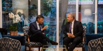 Iván Duque y Leopoldo López