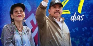 Rosario Murillo y Daniel Ortega