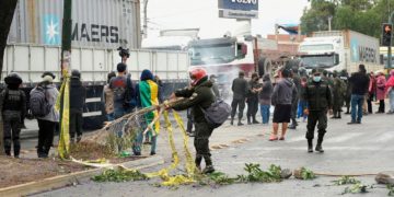 protestas en Bolivia