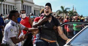 Régimen cubano y represión