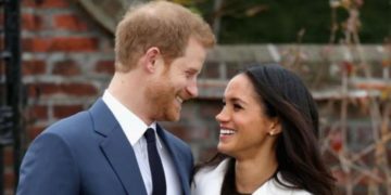 Meghan Markle y el príncipe Harry