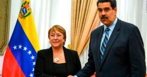 Bachelet y Maduro