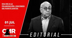 DILE NO A LA POLARIZACIÓN, CRUCEMOS ESE PUENTE JUNTOS