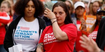 estadounidenses y miedo a los tiroteos