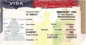 Venezolanos y visa americana