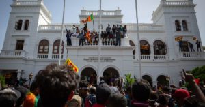 Siri Lanka y protestas
