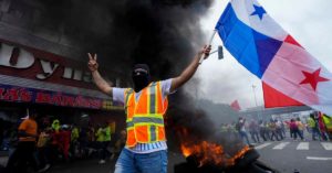 Protestas en Panamá