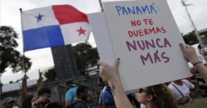 Protestas en Panamá