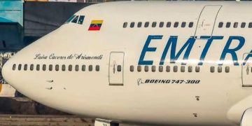 avión venezolano retenido en Argentina